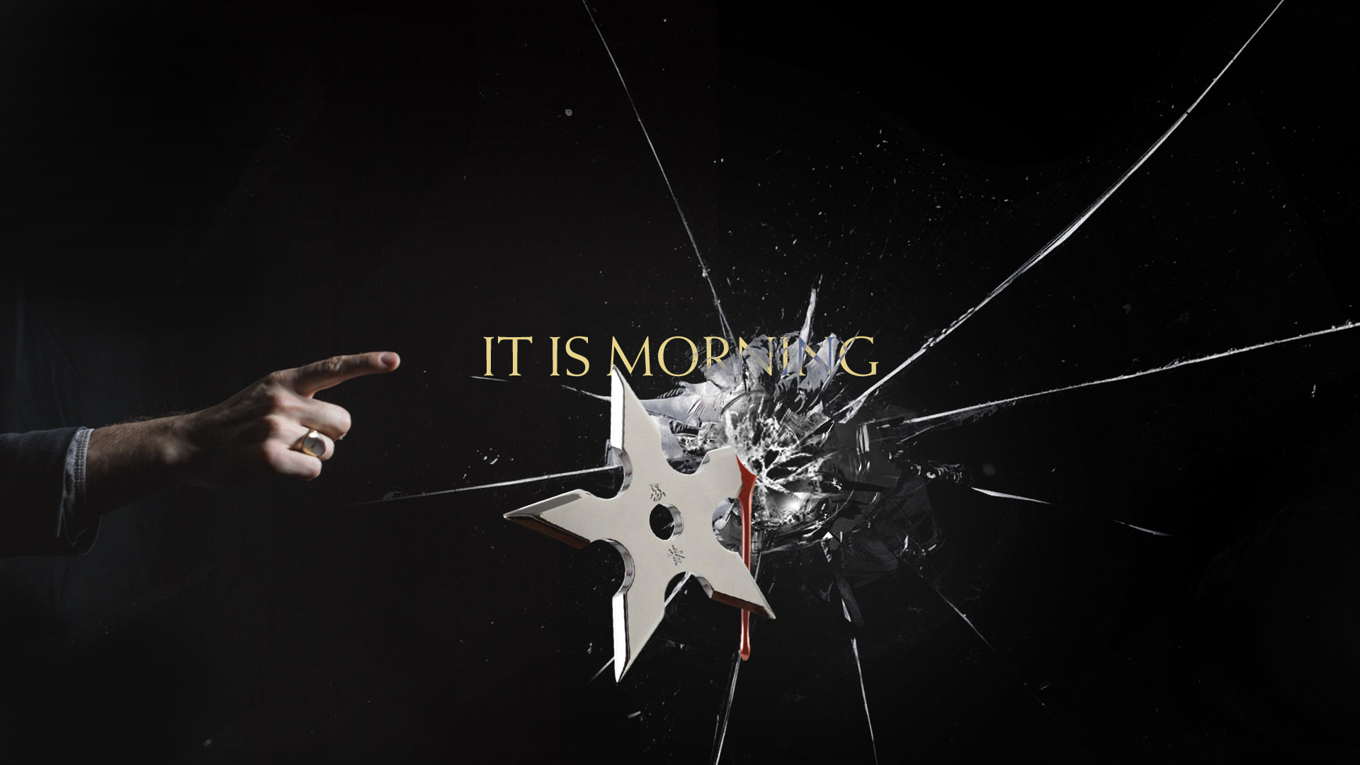 It is morning